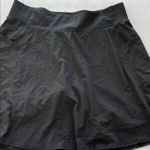 Black Athletic Skort